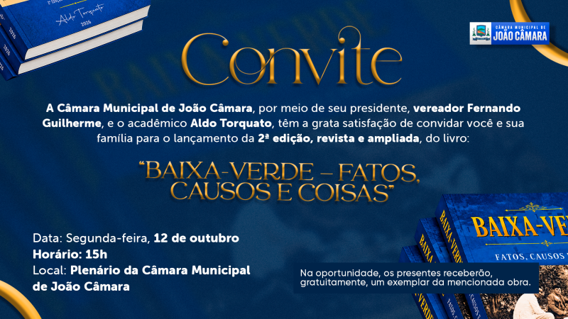 CONVITE ESPECIAL